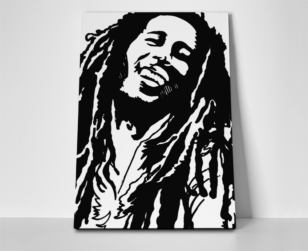Bob Marley Art Poster or Canvas