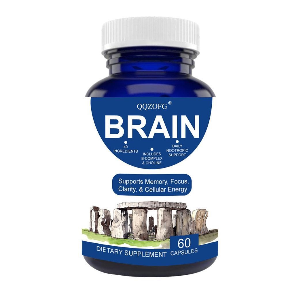 Dynamic Brain Booster for Memory & Focus - 60 Capsules by Stone