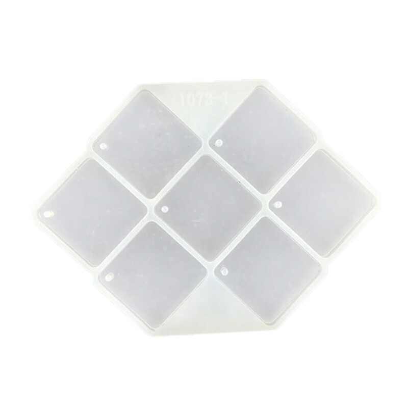 Handmade resin jewelry molds for pendant crafting and DIY fashion accessories