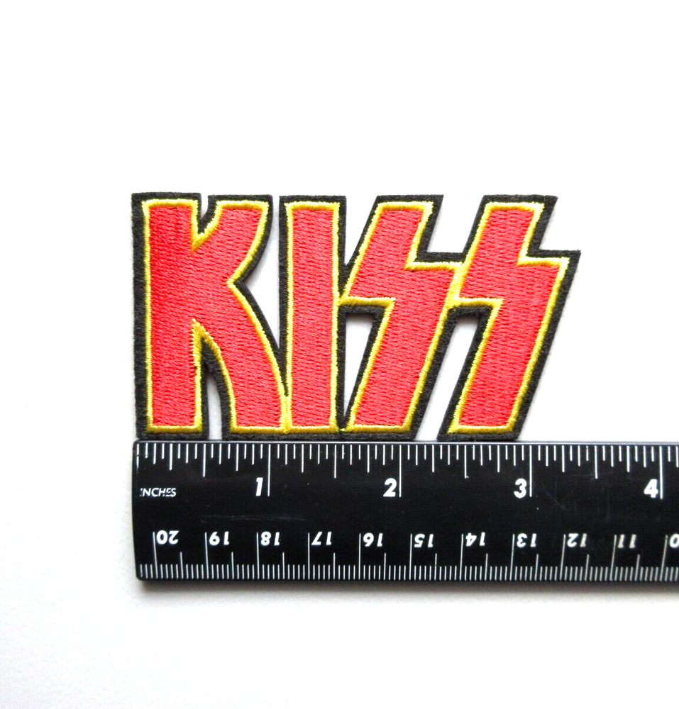 🔥KISS ROCK BAND MUSIC BATTLE JACKET VEST HAT CLOTHING EMBROIDERED IRON ON PATCH