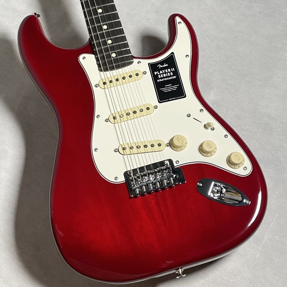 Fender PLAYER II Stratocaster Rosewood Transparent Cherry Burst Physical image