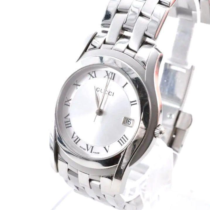 Battery Gucci 5500M Silver Roman Quartz