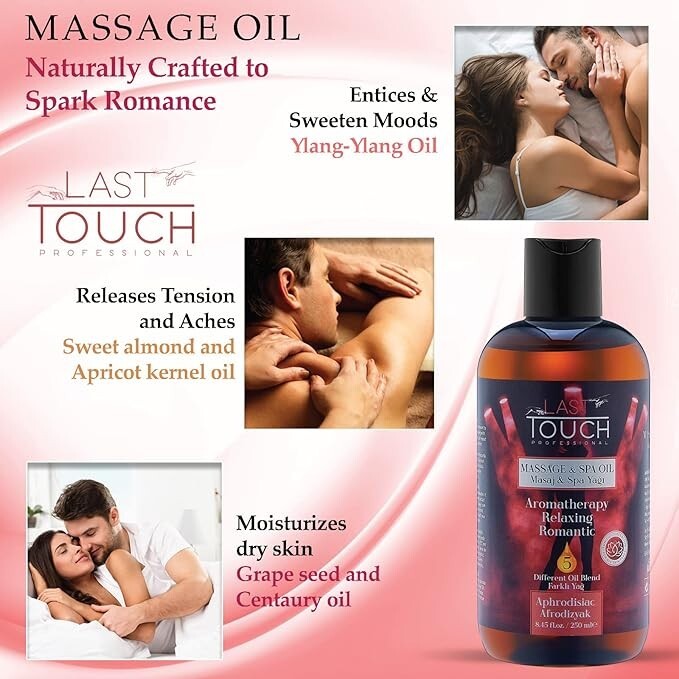 Sensual Massage Oil for Couples Enhances Intimacy and Stimulation