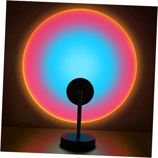 Sunset Projector Light 10W LED 180° Rainbow Night Lamp