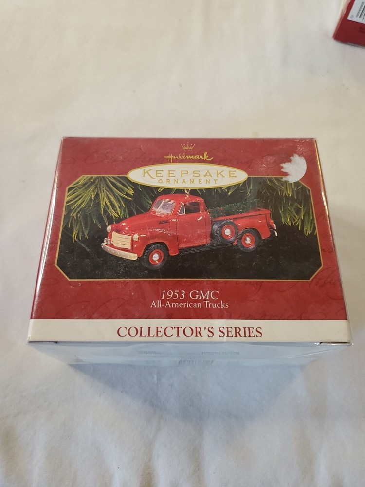 Vintage Hallmark Keepsake Christmas Ornament GM 1953 Truck #3 in Series NIB