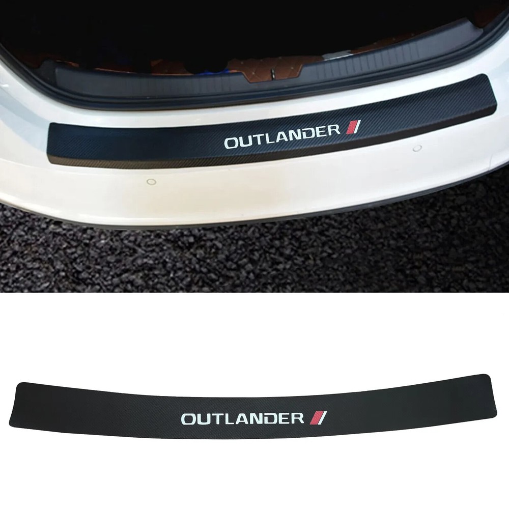 Rear Bumper Guard Protector Trim Car Trunk Protection For Mitsubishi Outlander