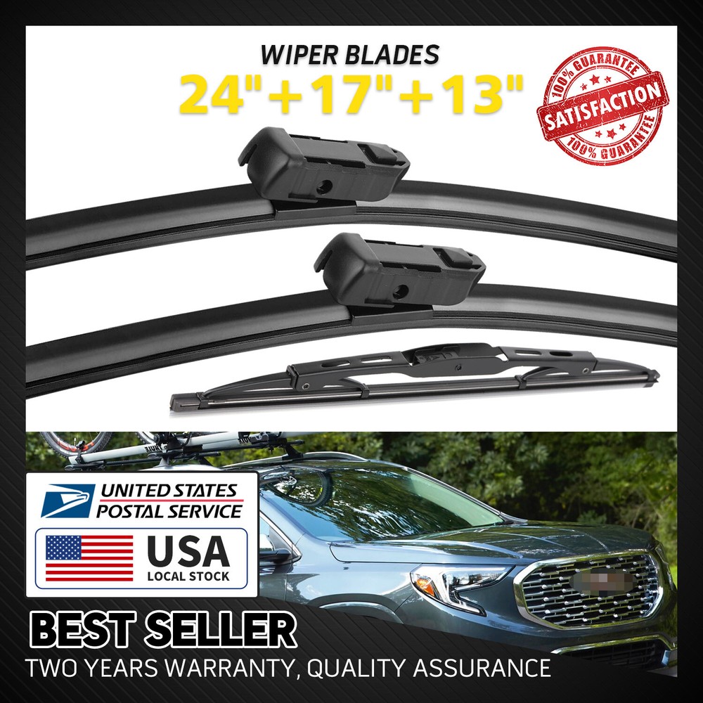 Premium OEM Windshield Wiper Blades for 2010-2017 GMC Terrain - 24