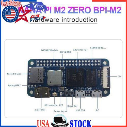 BPI-M2 Zero Quad Core Development Board Single-board Computer for Banana Pi