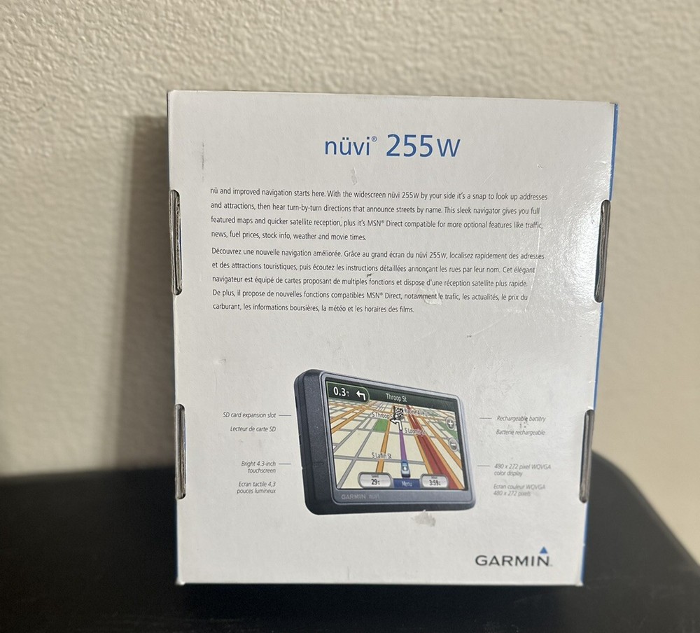 Garmin Nuvi 255W 4.3-Inch GPS Navigator Bundle with Voice Guidance & Accessories – Free Shipping-image