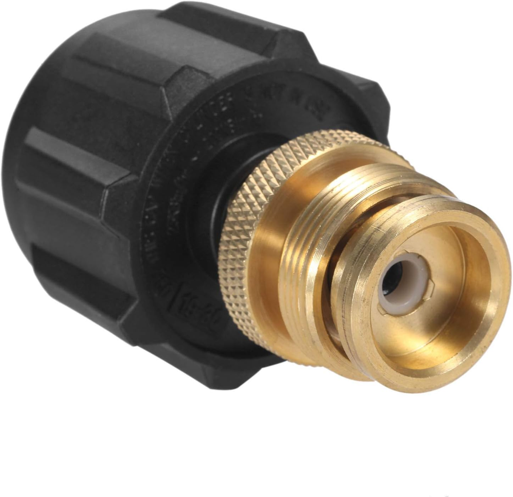 Propane Cylinder Adaptor Convert, Portable 1LB Propane Tank Regulator Adapter wi