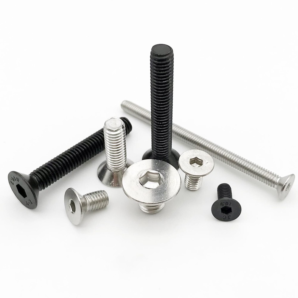 M2 M2.5 M3 M4 M5 M6 M8 Hex Allen Hexagon Socket Flat Countersunk Head Screw Bolt