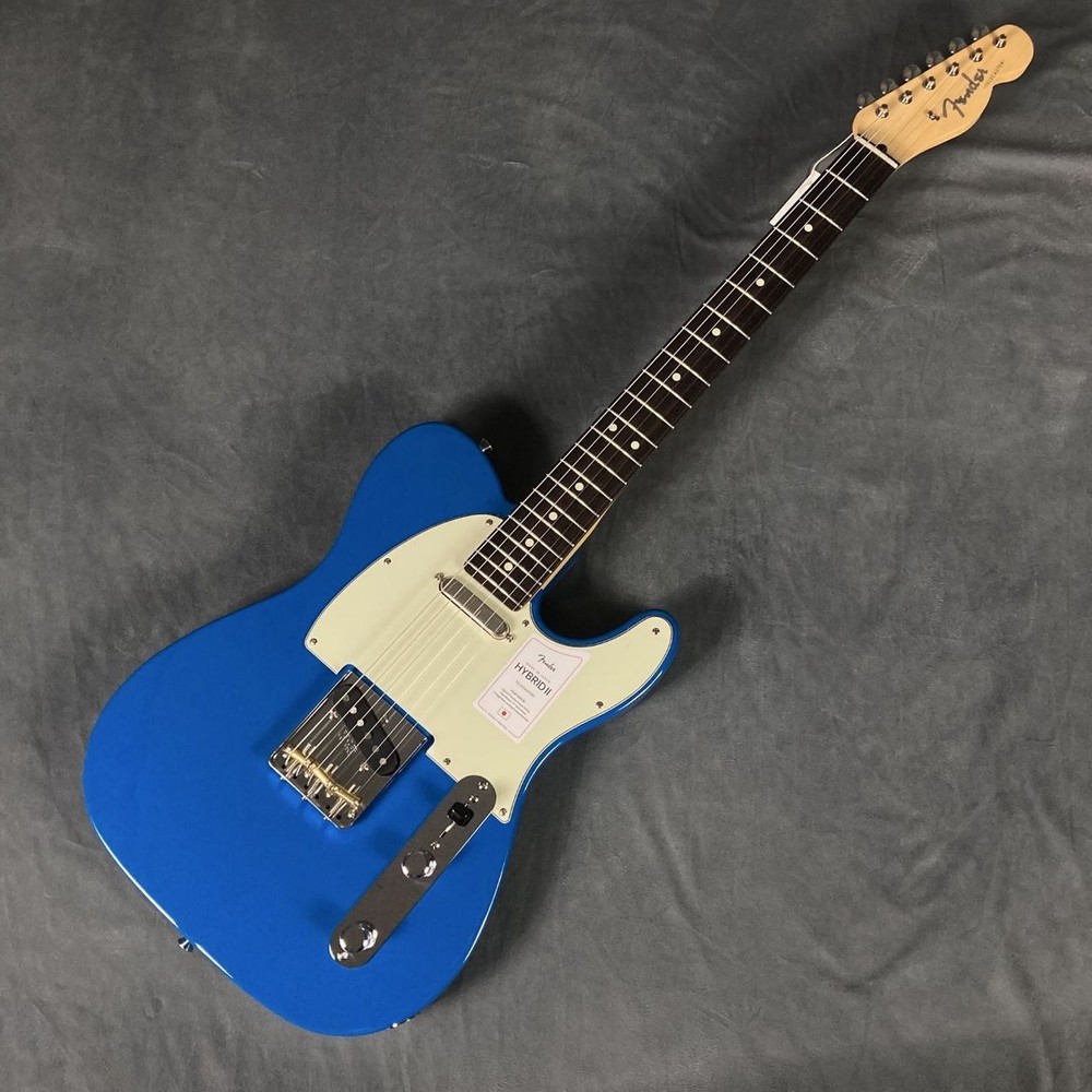 Fender Made in Japan Hybrid II Telecaster Forest Blue Electric Guitar Telecaster