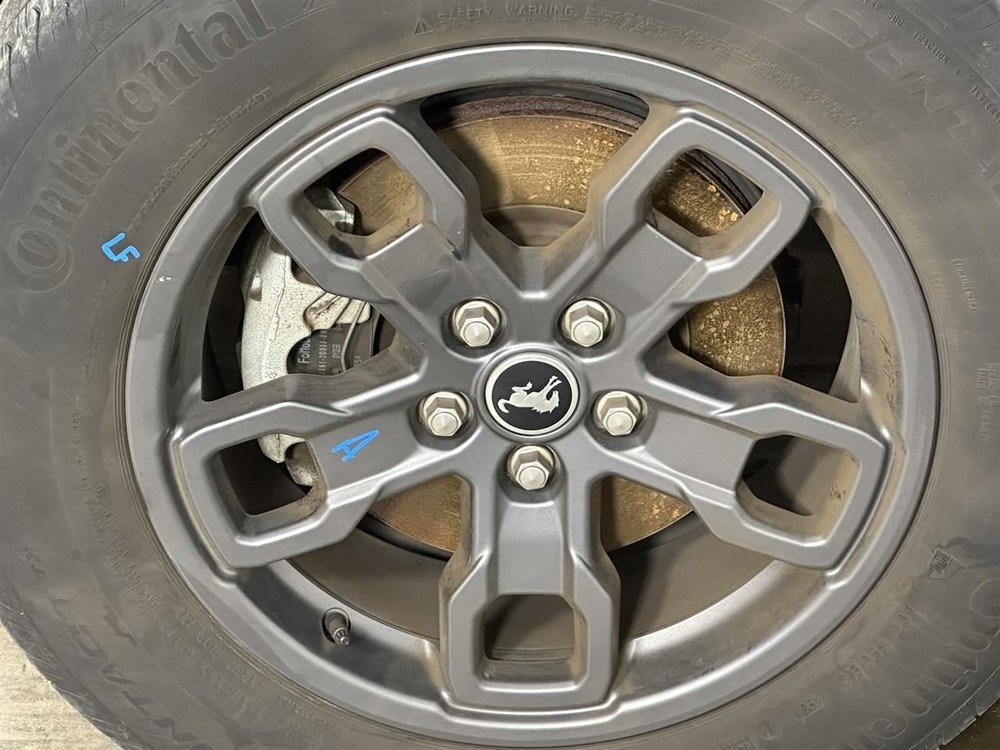 17x7 Alloy 5-Slotted Spoke Wheel for 21-23 Bronco Sport 2696363