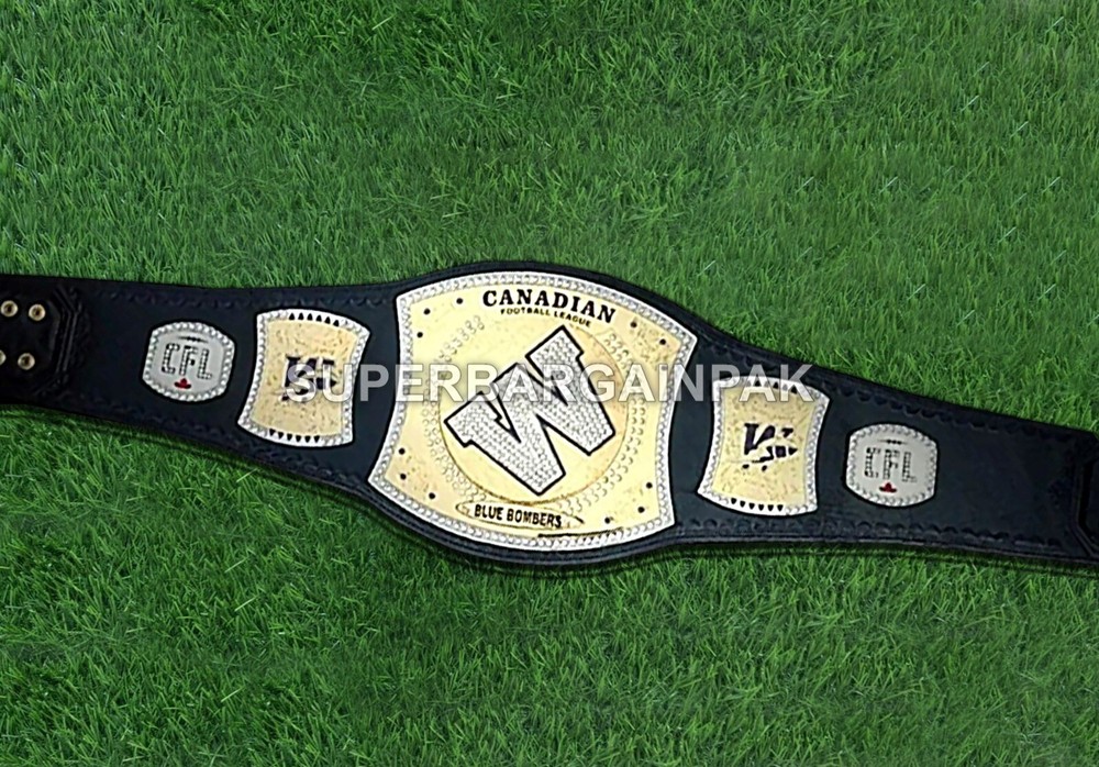 Winnipeg Bombers championship belt