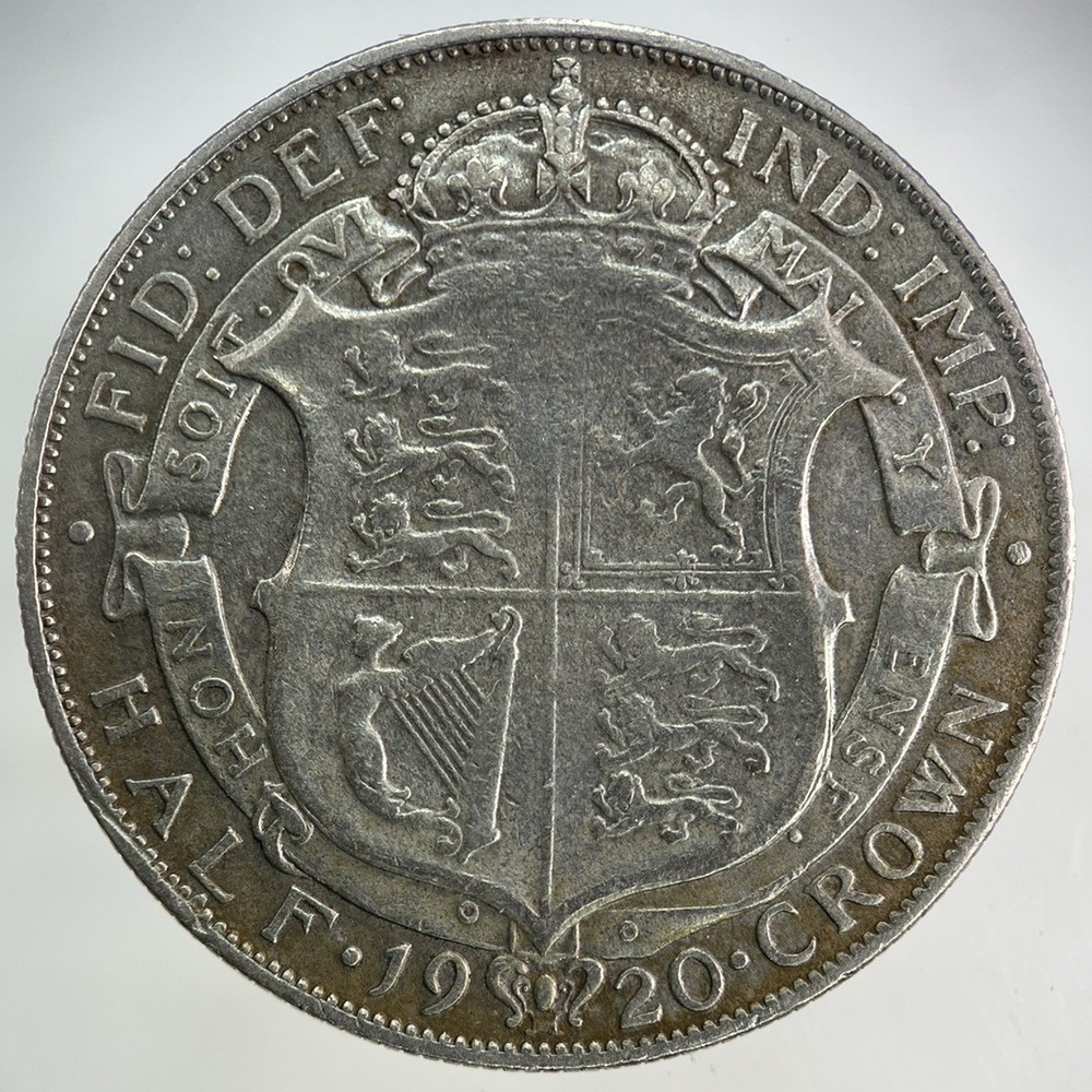 1920 George V Silver Half-Crown Coin | Fine Collectible Condition