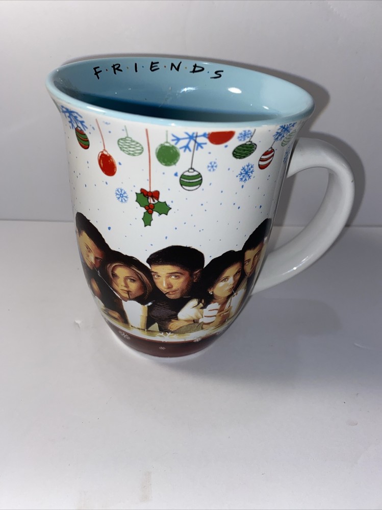 Friends TV Show Christmas Mug 16oz Double-Sided with Mathew Perry Design  
