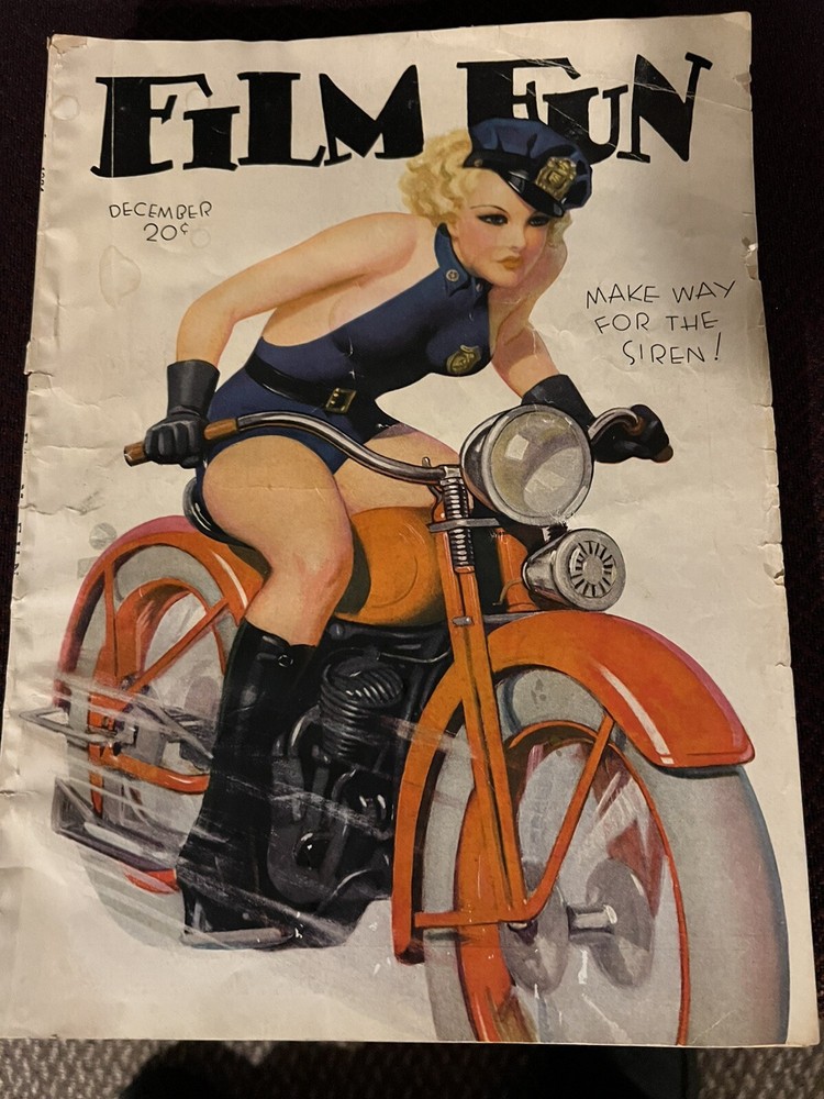 Film Fun 1934-35 - 4 magazines