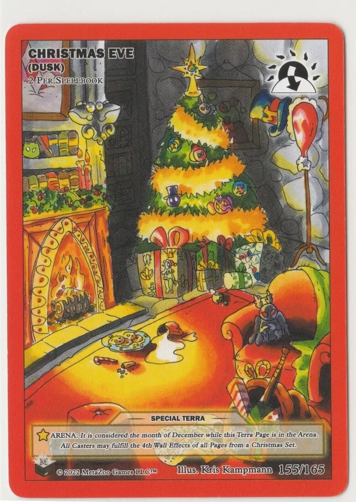 2022 MetaZoo Seance #155/165 Christmas Eve (Dusk) Regular