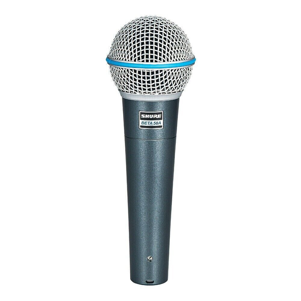 New Shure Beta 58A Supercardioid Dynamic Vocal Microphone