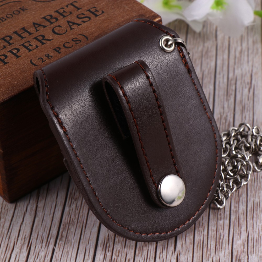 Pocket Watch Case 's Cover Accessory Mens with Chain