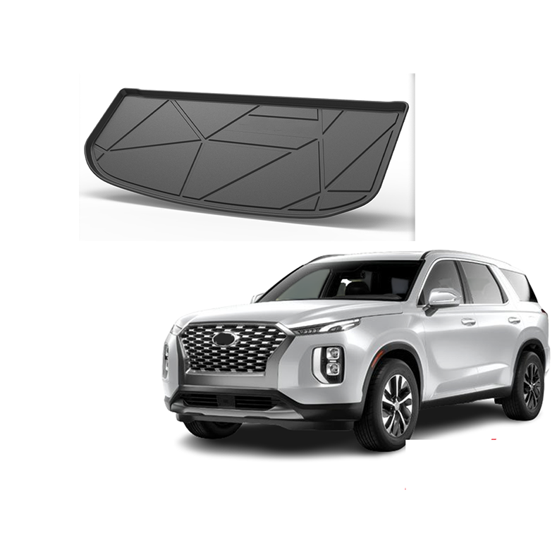 For Hyundai Palisade 2020-25 Trunk Mat Cargo Liner Floor Mat Rear Boot Tray Pad