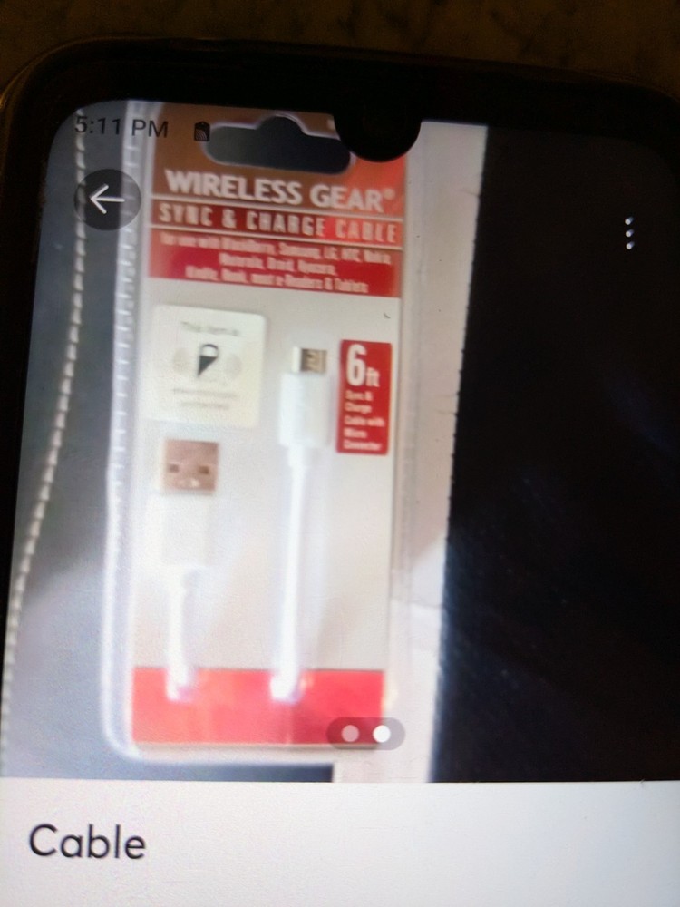 6ft Wireless Charging Cable for Fast Power Delivery