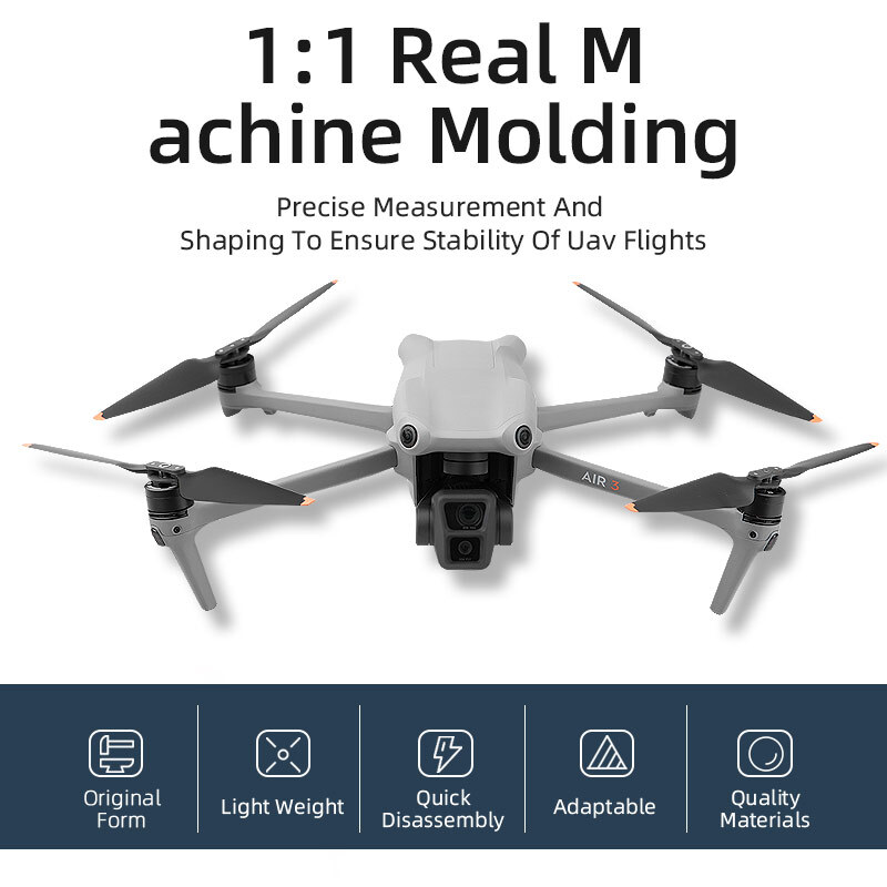 TPU Propellers 8747F Propellers Drone Replacement Parts For DJI Air 3 Drone