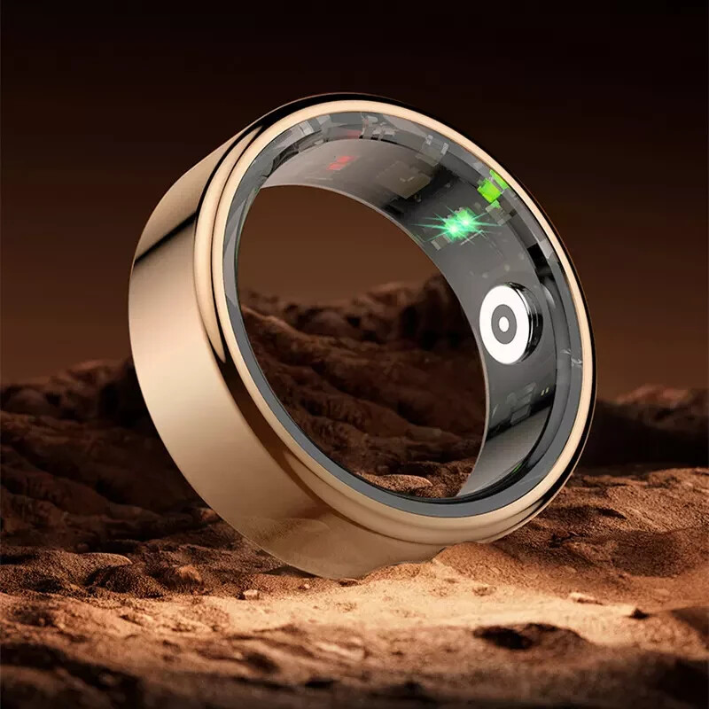 Detecting Sleep Steps Heart Rate Blood Pressure & Oxygen Saturation, Smart Ring