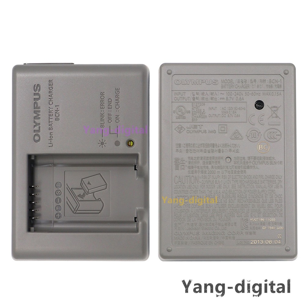 Original Olympus BCN-1 BCN1 Charger For BLN-1 Battery PEN E-P5 PEN-F E-M1 E-M5