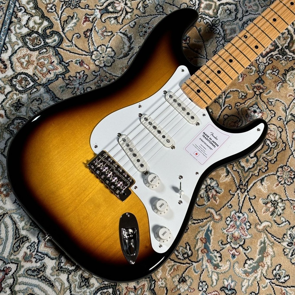 Fender Made in Japan Traditional 50s Stratocaster 2 Color Sunburst 24No instal