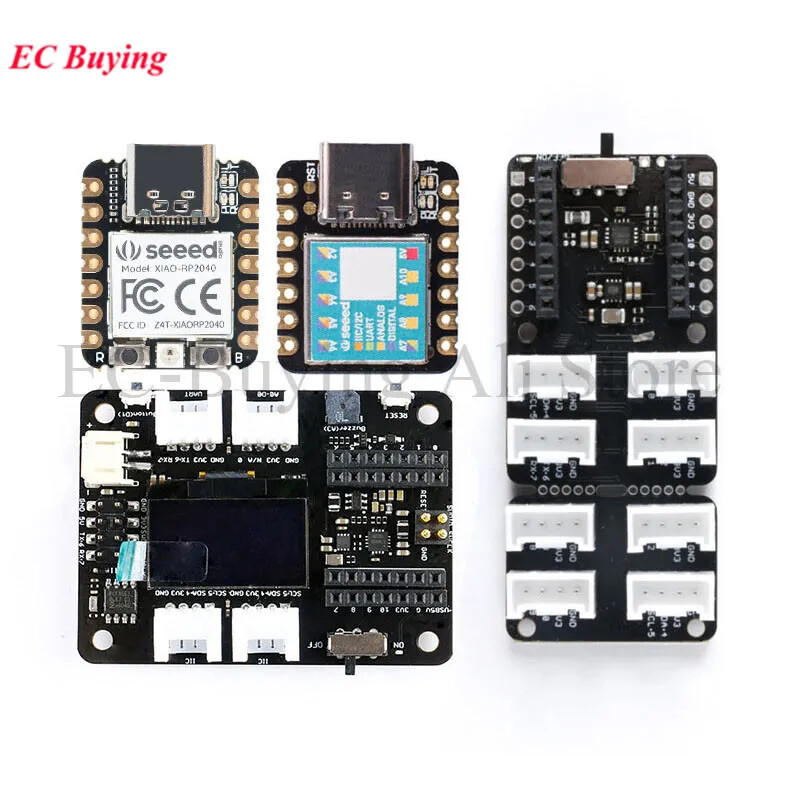 Seeeduino XIAO Microcontroller SAMD21 RP2040 OLED Expansion Module