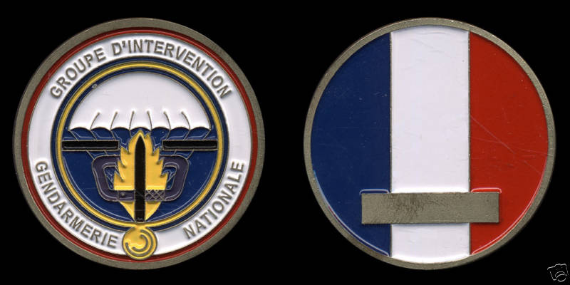 Challenge Coin - GIGN - French Police SWAT