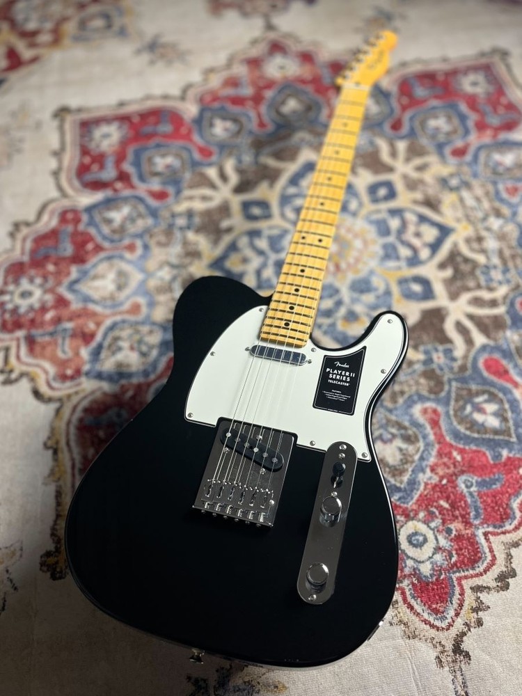 Fender Player II Telecaster Maple Fingerboard Black