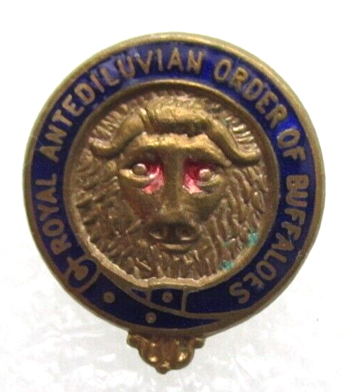 Royal Antediluvian Order of Buffaloes Lapel Pin (C999)