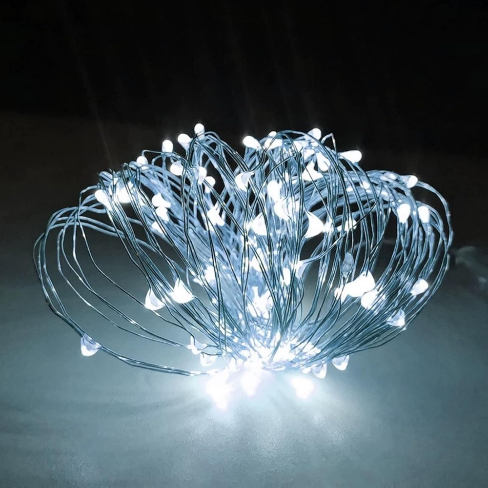 Fairy Lights Battery Operated, 30LED String Lights Indoor,10Ft Mini Battery Powe