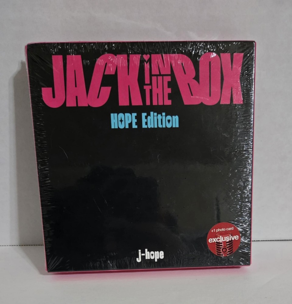 J-HOPE - Jack In The Box- Hope Edition TARGET EXCLUSIVE + Photo Card BTS NEW ⬇️