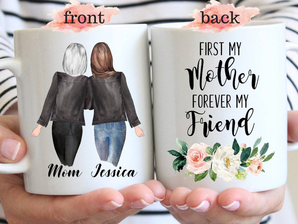 Best Mom Ever Custom Coffee Mug - Mother's Day Gift From Daughter  