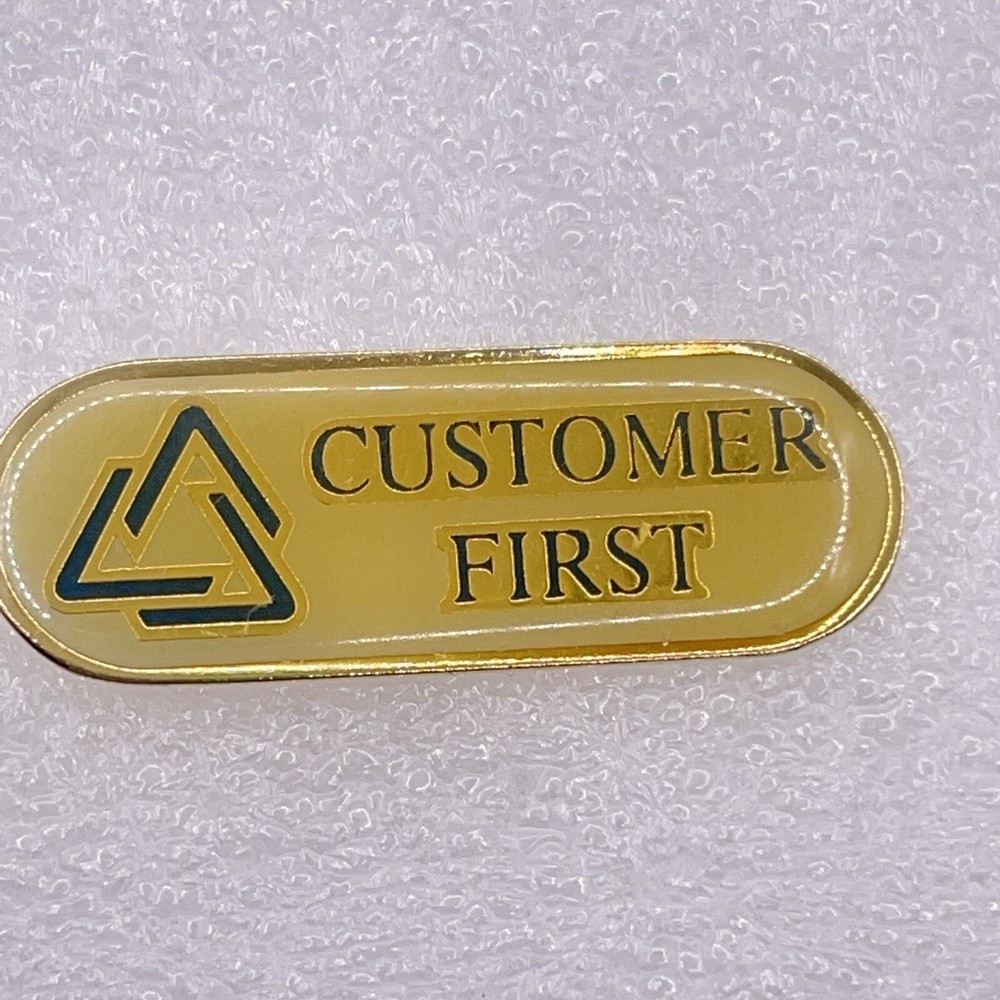 Customer First Pin Lapel Vest Hat Tie Capsule Shaped Employer Sales-image