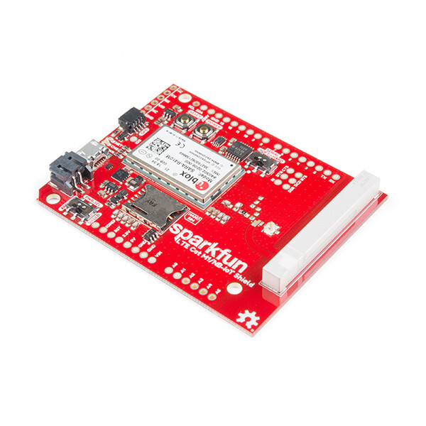 [ SparkFun CEL-14997 ] LTE CAT M1/NB-IoT Shield - SARA-R4-image