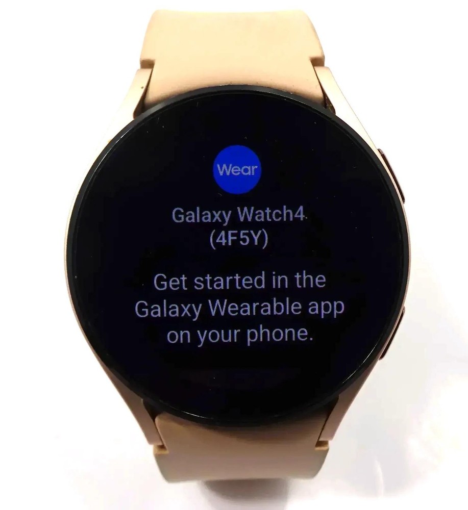 Samsung Galaxy Watch 4 46mm LTE Rose Gold Aluminum Smartwatch