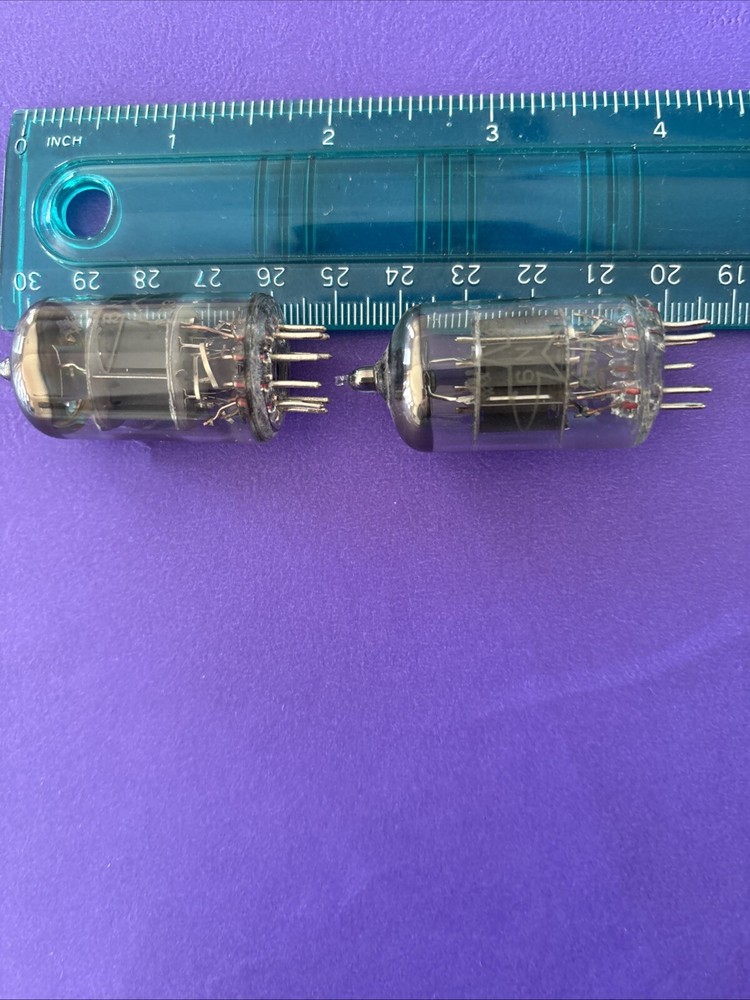 6N1 Vacuum Tubes with Star Logo – Tube 1 8010 & Tube 2 833T