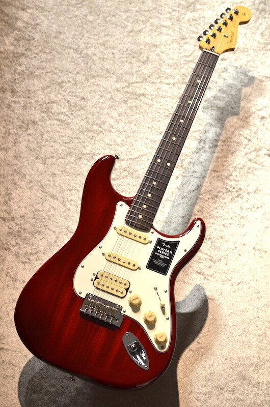 Fender Player II Stratocaster HSS Rosewood Fingerboard  Transparent Cherry Bur