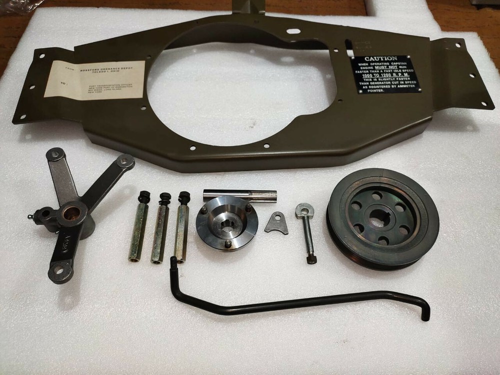 Jeep Willys Mb Gpw ww2 G503 Capstan winch fitting set Without  joint shaft