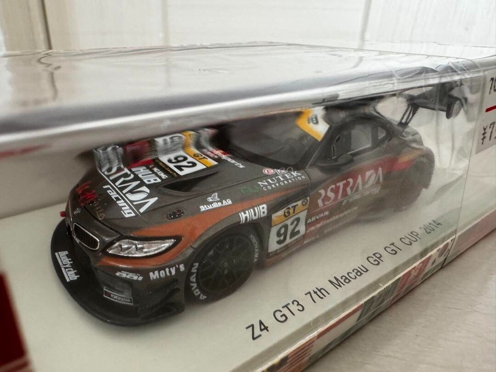 Spark 1/43 BMW Z4 GT3 Macau GP 2014 #92 Minicar