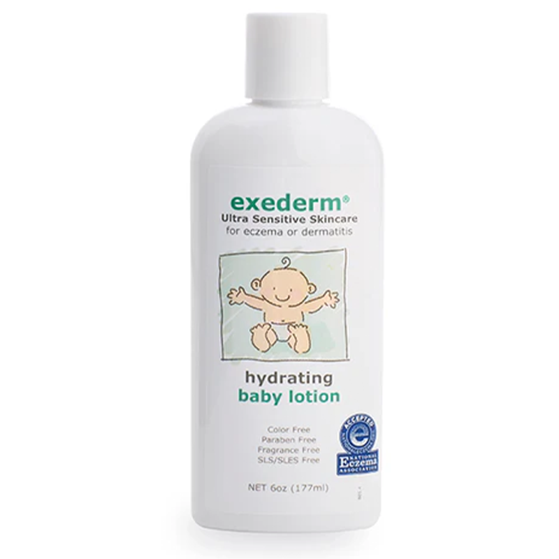 Exederm 6oz Hydrating Baby Lotion for Sensitive Skin