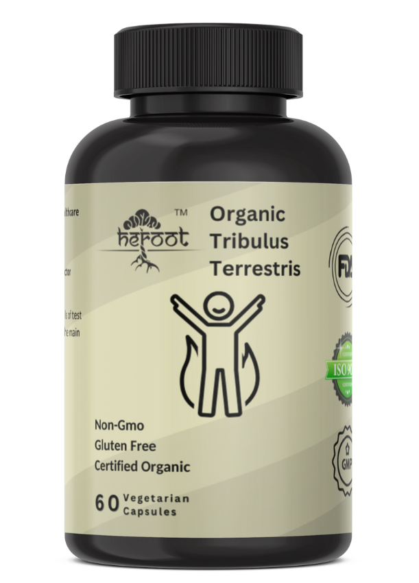 Tribulus capsules terrestris 60cap extract testosterone 500mg Muscle booster