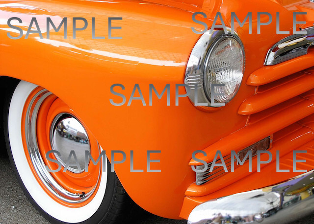 Vintage Classic Car Digital Wallpaper 8x10 Photo 50s 60s 70s Retro Desktop Image-image