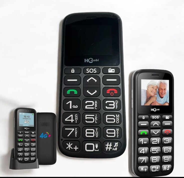 4G LTE Cell Phone for Elderly Cell Phones for Seniors with Big Buttons Typec C B