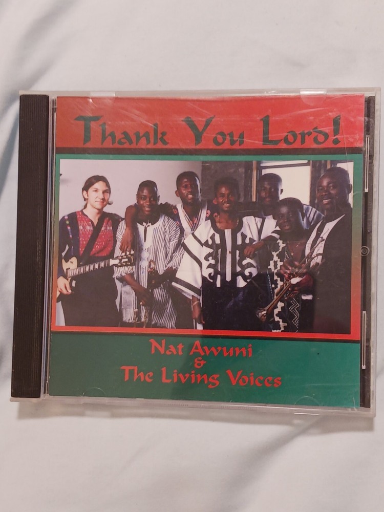 Nat Awuni & The Living Voices--Thank You Lord -CD--RARE--FREE Shipping-image