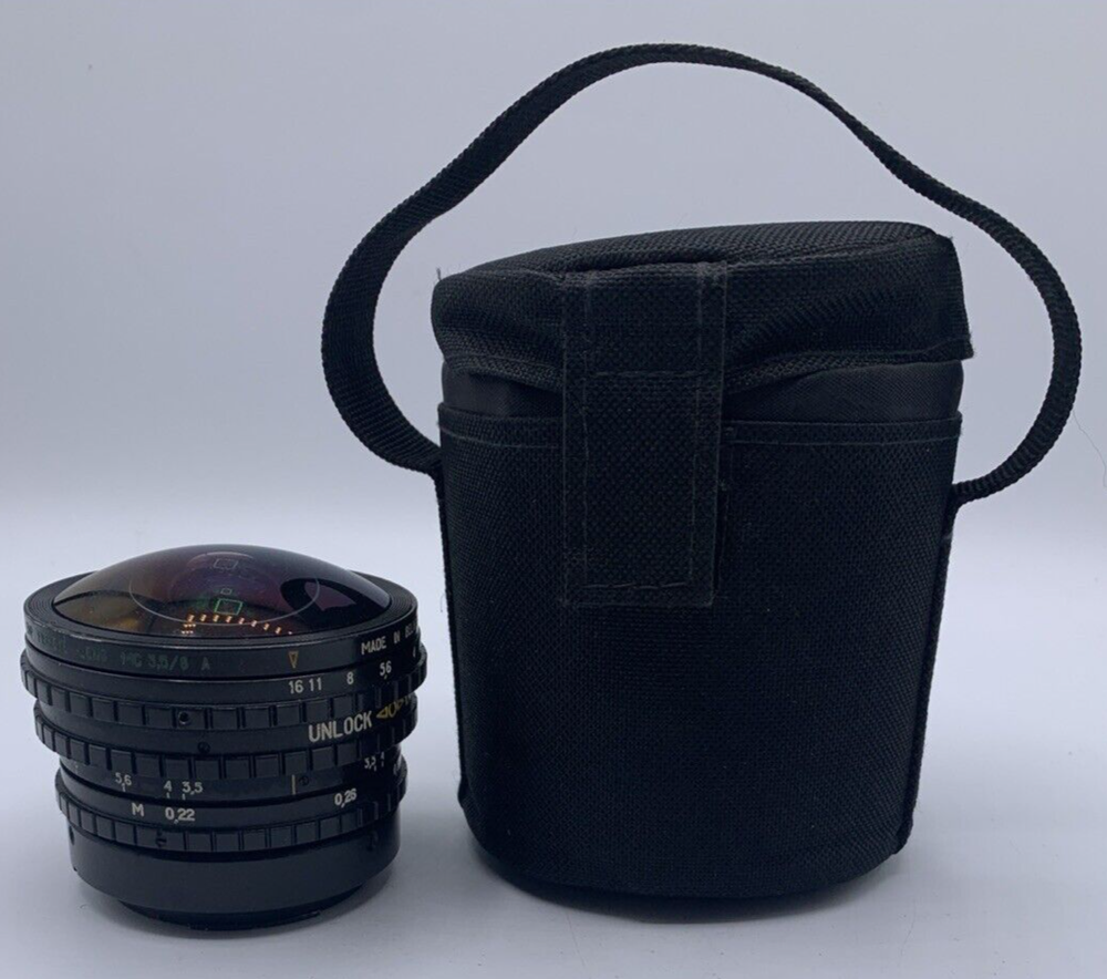 Belomo Fisheye Fish eye Lens MC 3.5/8A  w/case